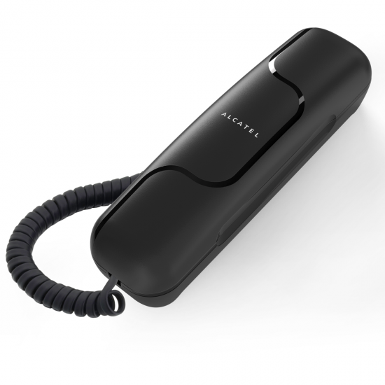 Teléfono de sobremesa góndola Alcatel T06, Ultra Slim, negro